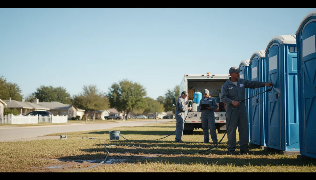 Long-Term Portable Toilet Rental in Edinburg, ND near me
